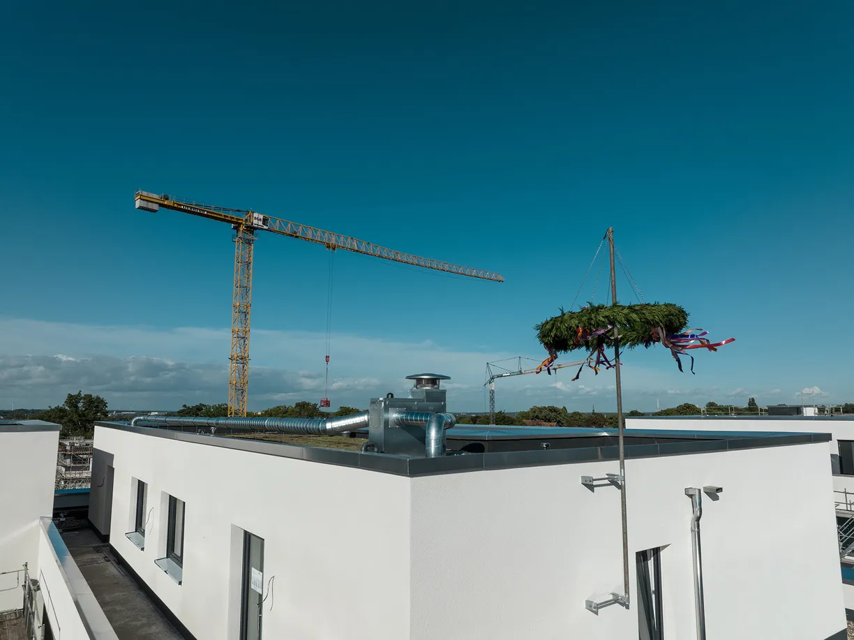 Bau von 242 Wohneinheiten für VIVAWEST ist im vollen Gange