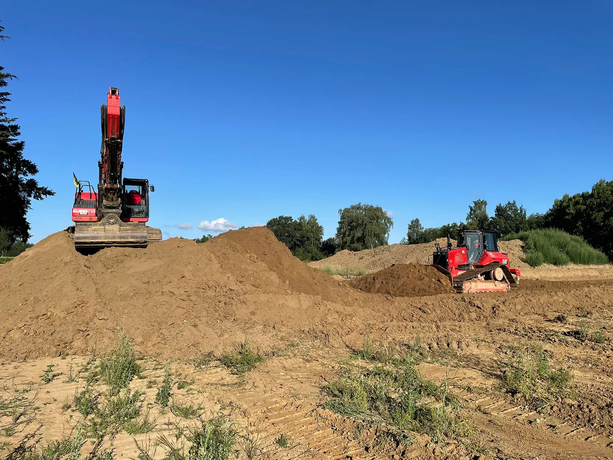 Bauvorhaben Im Westfelde in Schwerte – Beginn Erschließungsarbeiten